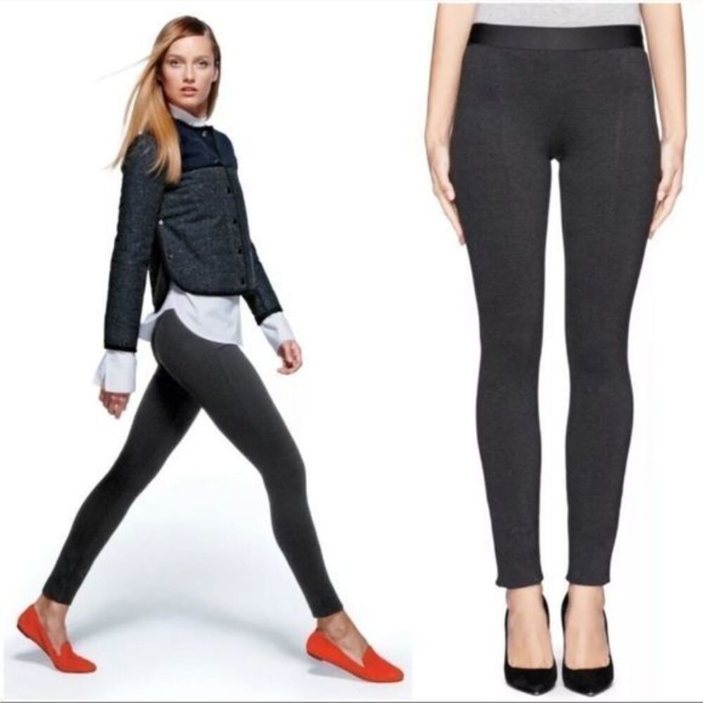 J Crew Women's Pixie Pant Ponte Stretch Skinny Ankle Length Charcoal Gray 4